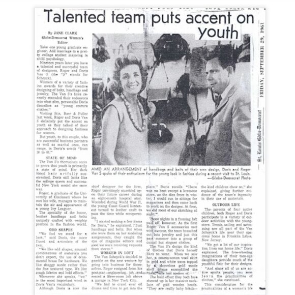 Vintage Roger Van S Pebbled Leather Frame Kisslock Clutch Bag - Picture 9 of 9